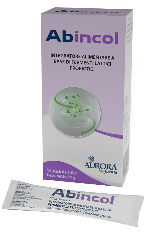 ABINCOL 14 STICK OROSOLUBILI - Farmacia Nuova Dr.ssa Gabriella Catellani