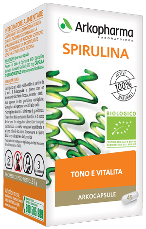 ARKO CAPSULE SPIRULINA BIO 45 CAPSULE - Farmacia Nuova Dr.ssa Gabriella Catellani