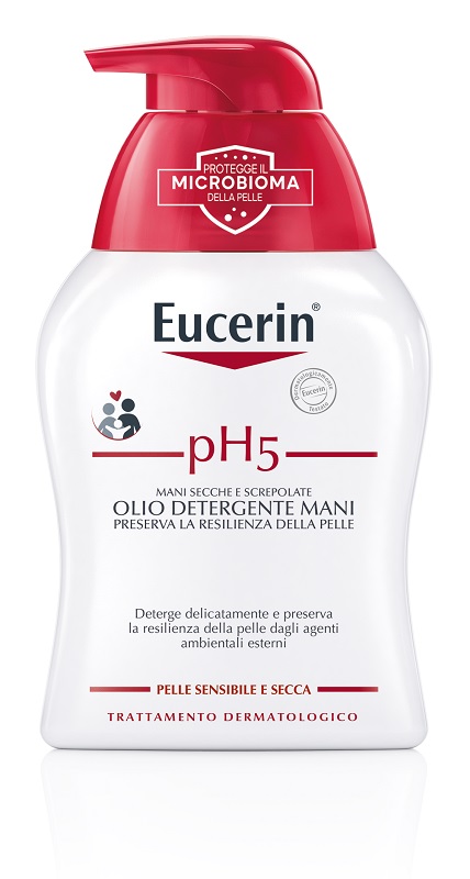 EUCERIN PH5 OLIO DETERGENTE MANI SECCHE E SCREPOLATE 250 ML - Farmacia Nuova Dr.ssa Gabriella Catellani