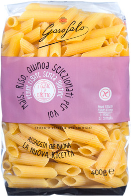 GAROFALO PENNE RIGATE SENZA GLUTINE 400 G - Farmacia Nuova Dr.ssa Gabriella Catellani