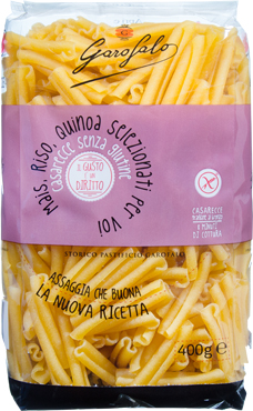 GAROFALO CASARECCE SENZA GLUTINE 400 G - Farmacia Nuova Dr.ssa Gabriella Catellani