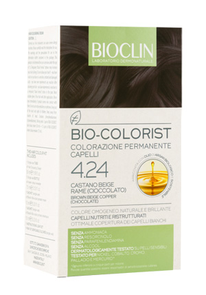 BIOCLIN BIO COLORIST 4,24 CASTANO BEIGE RAME CIOCCOLATO - Farmacia Nuova Dr.ssa Gabriella Catellani