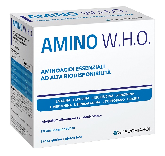 AMINO WHO 20 BUSTE - Farmacia Nuova Dr.ssa Gabriella Catellani