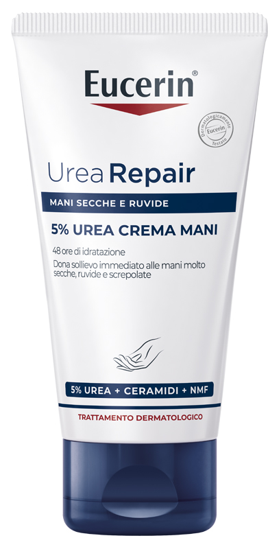 EUCERIN UREAREPAIR CREMA MANI 5% 75 ML - Farmacia Nuova Dr.ssa Gabriella Catellani
