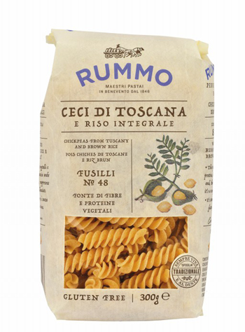 RUMMO FUSILLI N 48 CECI DI TOSCANA E RISO INTEGRALE 300 G - Farmacia Nuova Dr.ssa Gabriella Catellani