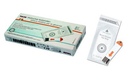STRISCE MISURAZIONE GLICEMIA BEURER PER GLUCOMETRO GL44/GL50/GL50EVO IN FOIL 25 PEZZI - Farmacia Nuova Dr.ssa Gabriella Catellani