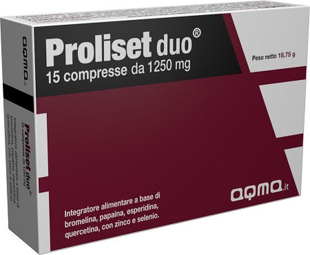 PROLISET DUO 15 COMPRESSE - Farmacia Nuova Dr.ssa Gabriella Catellani
