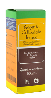 ARGENTO COLLOIDALE IONICO 40PPM CERTIFICATO SPRAY CON CONTAGOCCE 100 ML - Farmacia Nuova Dr.ssa Gabriella Catellani