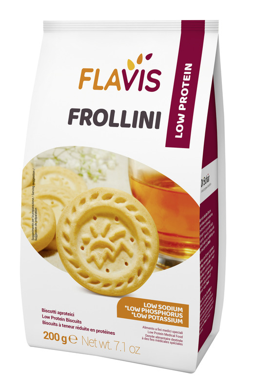 FLAVIS FROLLINI BISCOTTI APROTEICI 200 G - Farmacia Nuova Dr.ssa Gabriella Catellani