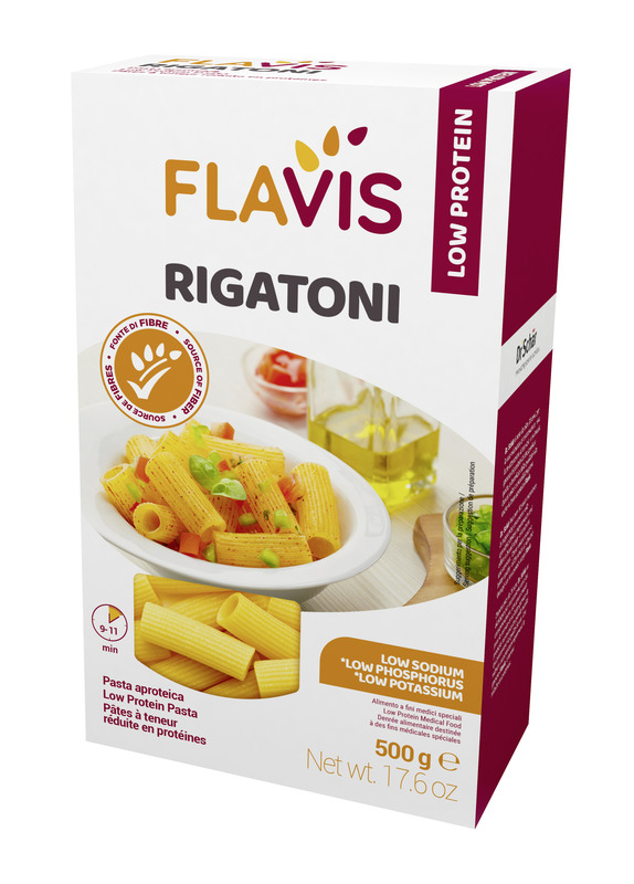 FLAVIS RIGATONI APROTEICI 500 G - Farmacia Nuova Dr.ssa Gabriella Catellani
