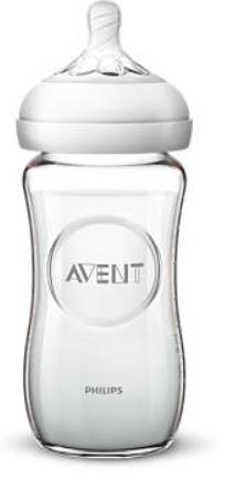 AVENT BIBERON NATURAL VETRO 240ML - Farmacia Nuova Dr.ssa Gabriella Catellani