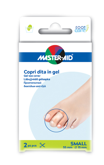 COPRI DITA MASTER-AID FOOTCARE IN GEL SMALL 2 PEZZI C1 - Farmacia Nuova Dr.ssa Gabriella Catellani