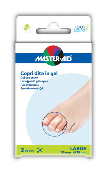 COPRI DITA MASTER-AID FOOTCARE IN GEL LARGE 2 PEZZI C2 - Farmacia Nuova Dr.ssa Gabriella Catellani