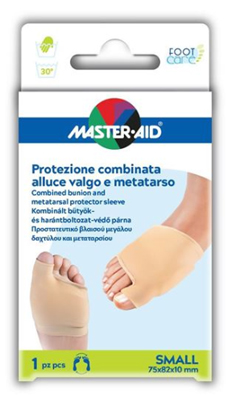 PROTEZIONE MASTER-AID FOOTCARE PER ALLUCE VALGO E METATARSO SMALL 1 PEZZO D7 - Farmacia Nuova Dr.ssa Gabriella Catellani
