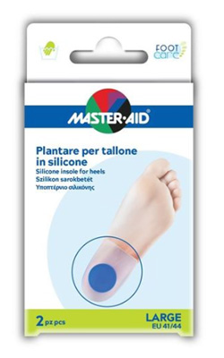 TALLONIERA IN DUE TIPOLOGIE DI SILICONE MASTER-AID FOOTCARE LARGE 2 PEZZI F4 - Farmacia Nuova Dr.ssa Gabriella Catellani