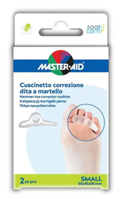 CORRETTORE DITA A MARTELLO MASTER-AID FOOTCARE SMALL 2 PEZZI C12 - Farmacia Nuova Dr.ssa Gabriella Catellani