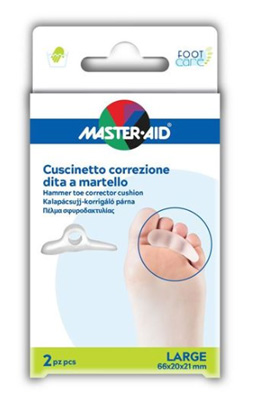 CORRETTORE DITA A MARTELLO MASTER-AID FOOTCARE LARGE 2 PEZZI C13 - Farmacia Nuova Dr.ssa Gabriella Catellani