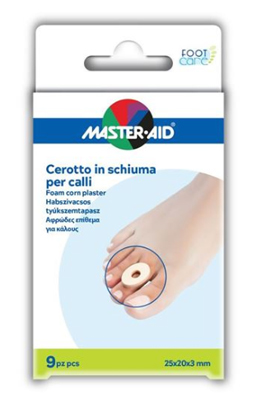 CEROTTO CALLI MASTER-AID FOOTCARE IN SCHIUMA PU 3 MM 9 PEZZI B9 - Farmacia Nuova Dr.ssa Gabriella Catellani