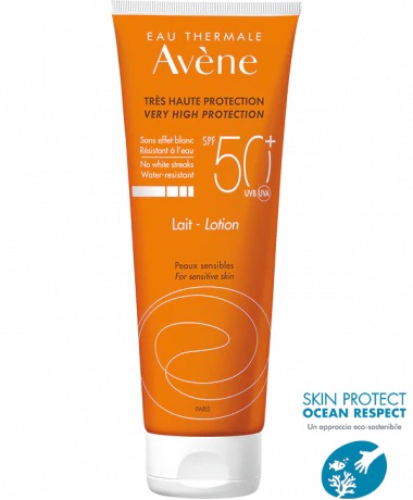 EAU THERMALE AVENE SOLARE LATTE SPF50+ 250 ML NUOVA FORMULA - Farmacia Nuova Dr.ssa Gabriella Catellani