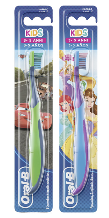 ORALB KIDS SPAZZOLINO MANUALE CARS&PRINCESS 3-5 ANNI - Farmacia Nuova Dr.ssa Gabriella Catellani