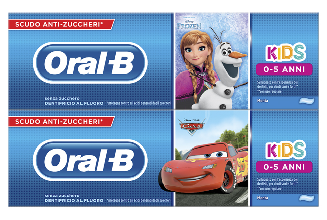 ORALB KIDS DENTIFRICIO FROZEN 0-5 ANNI - Farmacia Nuova Dr.ssa Gabriella Catellani