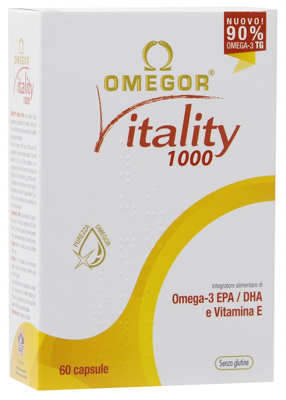 OMEGOR VITALITY 1000 60 CAPSULE MOLLI - Farmacia Nuova Dr.ssa Gabriella Catellani