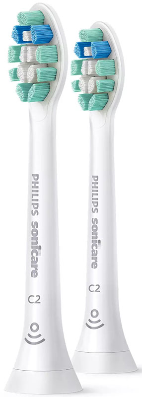 SONICARE C2 OPTIMAL PLAQUE DEFENCE 2 TESTINE BIANCHE PER SPAZZOLINO SONICO - Farmacia Nuova Dr.ssa Gabriella Catellani