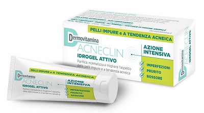 DERMOVITAMINA ACNECLIN IDROGEL ATTIVO AZIONE INTENSIVA 40 ML - Farmacia Nuova Dr.ssa Gabriella Catellani
