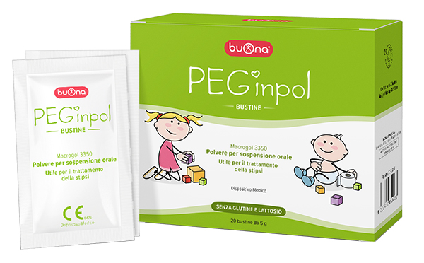 PEGINPOL MACROGOL 3350 SOSPENSIONE ORALE 20 BUSTINE - Farmacia Nuova Dr.ssa Gabriella Catellani