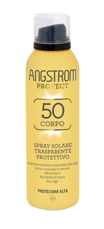 ANGSTROM PROTECT 50 CORPO SPRAY SOLARE TRASPARENTE 150 ML - Farmacia Nuova Dr.ssa Gabriella Catellani