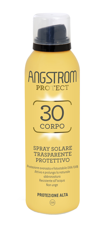 ANGSTROM PROTECT 30 CORPO SPRAY SOLARE TRASPARENTE 150 ML - Farmacia Nuova Dr.ssa Gabriella Catellani
