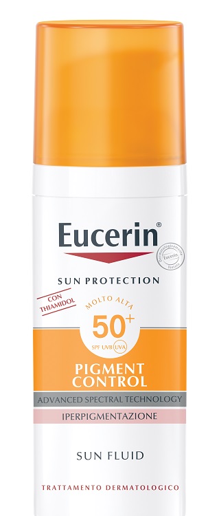 EUCERIN SUN PROTECTION SPF 50+ PIGMENT CONTROL SUN FLUID 50 ML - Farmacia Nuova Dr.ssa Gabriella Catellani