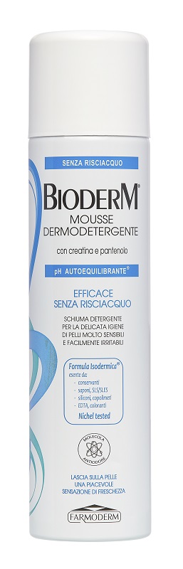BIODERM MOUSSE DERMODETERGENTE 400 ML - Farmacia Nuova Dr.ssa Gabriella Catellani