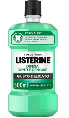 LISTERINE DENTI & GENGIVE DELICATO 500 ML - Farmacia Nuova Dr.ssa Gabriella Catellani