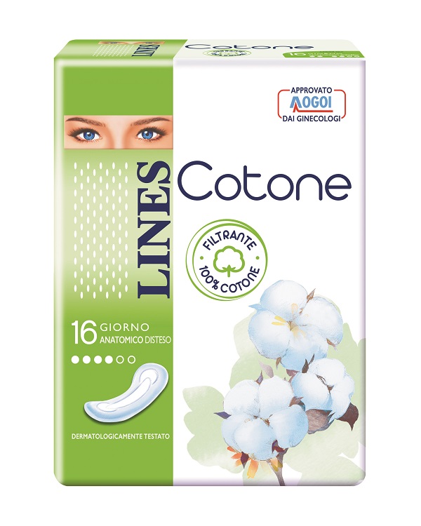 LINES COTONE NON ULTRA ANATOMICI DISTESI 16 PEZZI - Farmacia Nuova Dr.ssa Gabriella Catellani