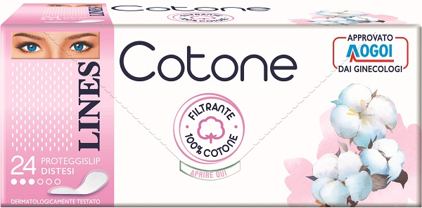 LINES COTONE PROTEGGISLIP DISTESI 24 PEZZI - Farmacia Nuova Dr.ssa Gabriella Catellani