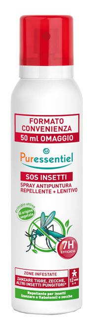 PURESSENTIEL SPRAY ANTIPUNTURA SOS INSETTI PMC 200 ML - Farmacia Nuova Dr.ssa Gabriella Catellani