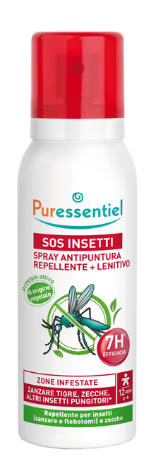 PURESSENTIEL SPRAY ANTIPUNTURA SOS INSETTI PMC 75 ML - Farmacia Nuova Dr.ssa Gabriella Catellani