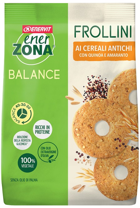 ENERZONA FROLLINI VEG CEREALI ANTICHI 250 G - Farmacia Nuova Dr.ssa Gabriella Catellani