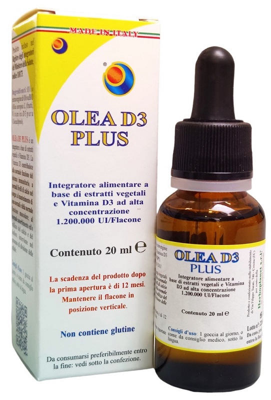 OLEA D3 PLUS GOCCE 20 ML - Farmacia Nuova Dr.ssa Gabriella Catellani