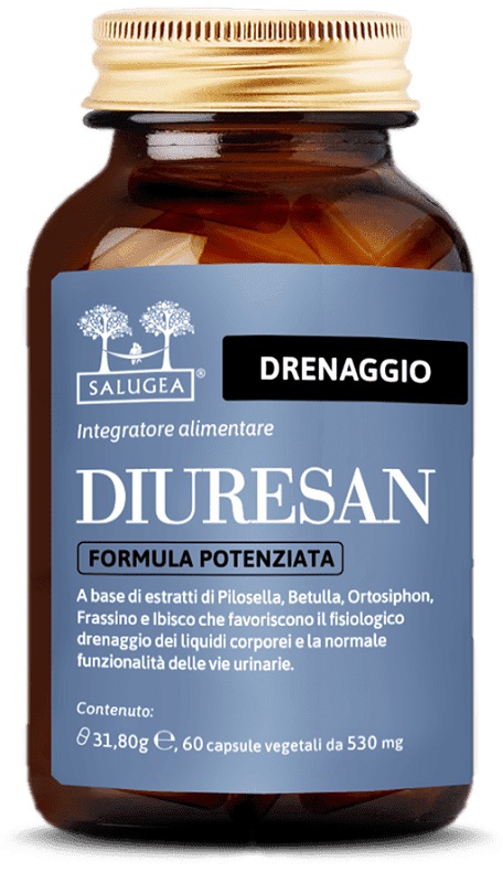 SALUGEA DIURESAN FORMULA POTENZIATA 60 CAPSULE - Farmacia Nuova Dr.ssa Gabriella Catellani