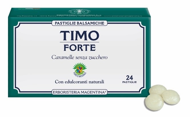 TIMO FORTE PASTIGLIE BALSAMICHE 24 PEZZI - Farmacia Nuova Dr.ssa Gabriella Catellani