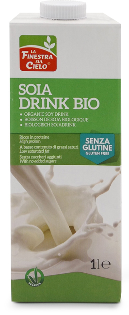 BEVANDA SOIA DRINK SENZA GLUTINE BIO 1 LITRO - Farmacia Nuova Dr.ssa Gabriella Catellani