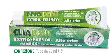 CLIADENT DENTIFRICIO ALITO FRESCO ALLE ERBE 75 ML - Farmacia Nuova Dr.ssa Gabriella Catellani