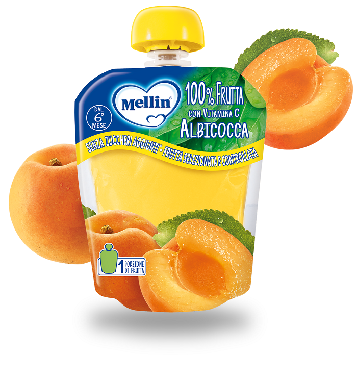 MELLIN POUCH ALBICOCCA 90 G - Farmacia Nuova Dr.ssa Gabriella Catellani