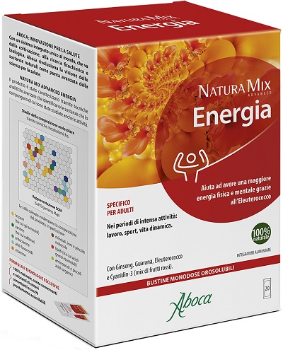 NATURA MIX ADVANCED ENERGIA 20 BUSTINE - Farmacia Nuova Dr.ssa Gabriella Catellani
