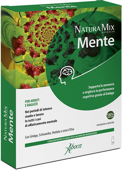 NATURA MIX ADVANCED MENTE 10 FLACONCINI - Farmacia Nuova Dr.ssa Gabriella Catellani