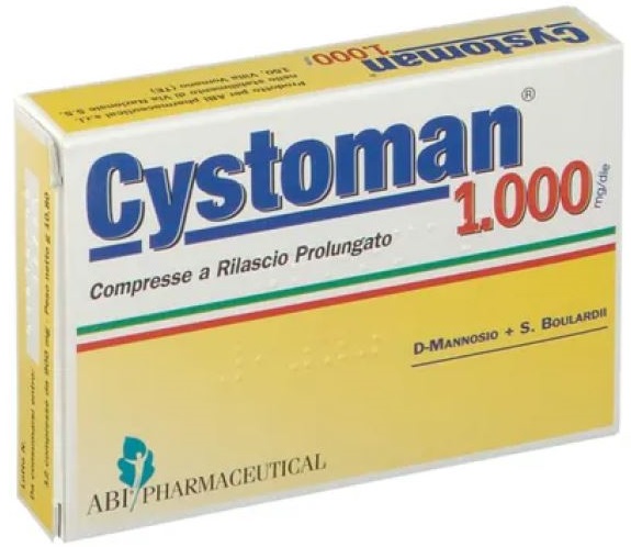 CYSTOMAN 1000 12 COMPRESSE - Farmacia Nuova Dr.ssa Gabriella Catellani