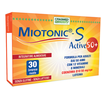 MIOTONIC-S ACTIVE 50+ 30 COMPRESSE - Farmacia Nuova Dr.ssa Gabriella Catellani