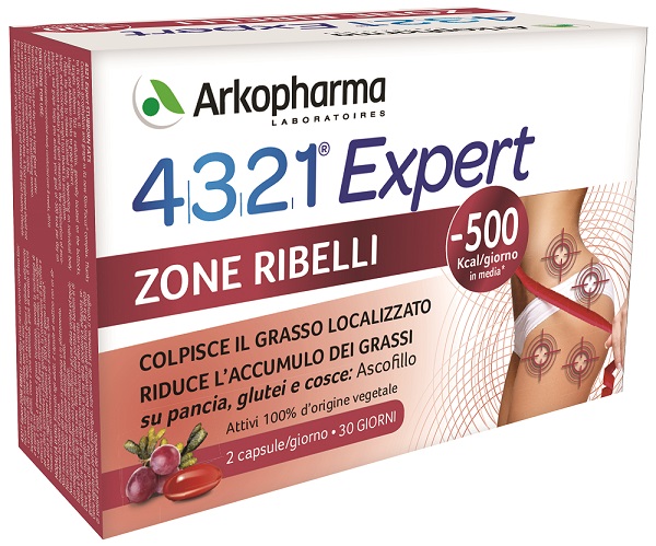 4321 EXPERT ZONE RIBELLI 60 CAPSULE - Farmacia Nuova Dr.ssa Gabriella Catellani